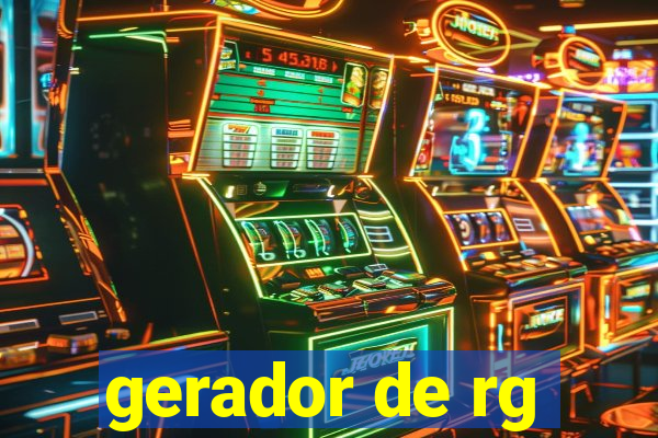 gerador de rg